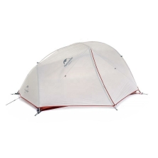 Палатка Naturehike Star-river 2 NH17T012-T двухместная сверхлегкая с ковриком, светло-серый