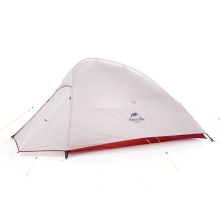 Палатка Naturehike Сloud up 2 20D NH17T001-T двухместная с ковриком, серый